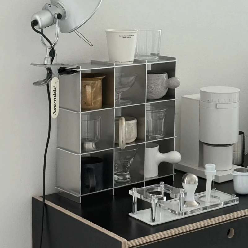 Kitchen Appliances Holder - Scaffale Minimalista in Lega di Alluminio