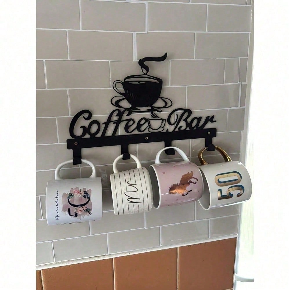 Kitchen Appliances Holder - Porta Tazze in Metallo Stile Rustico
