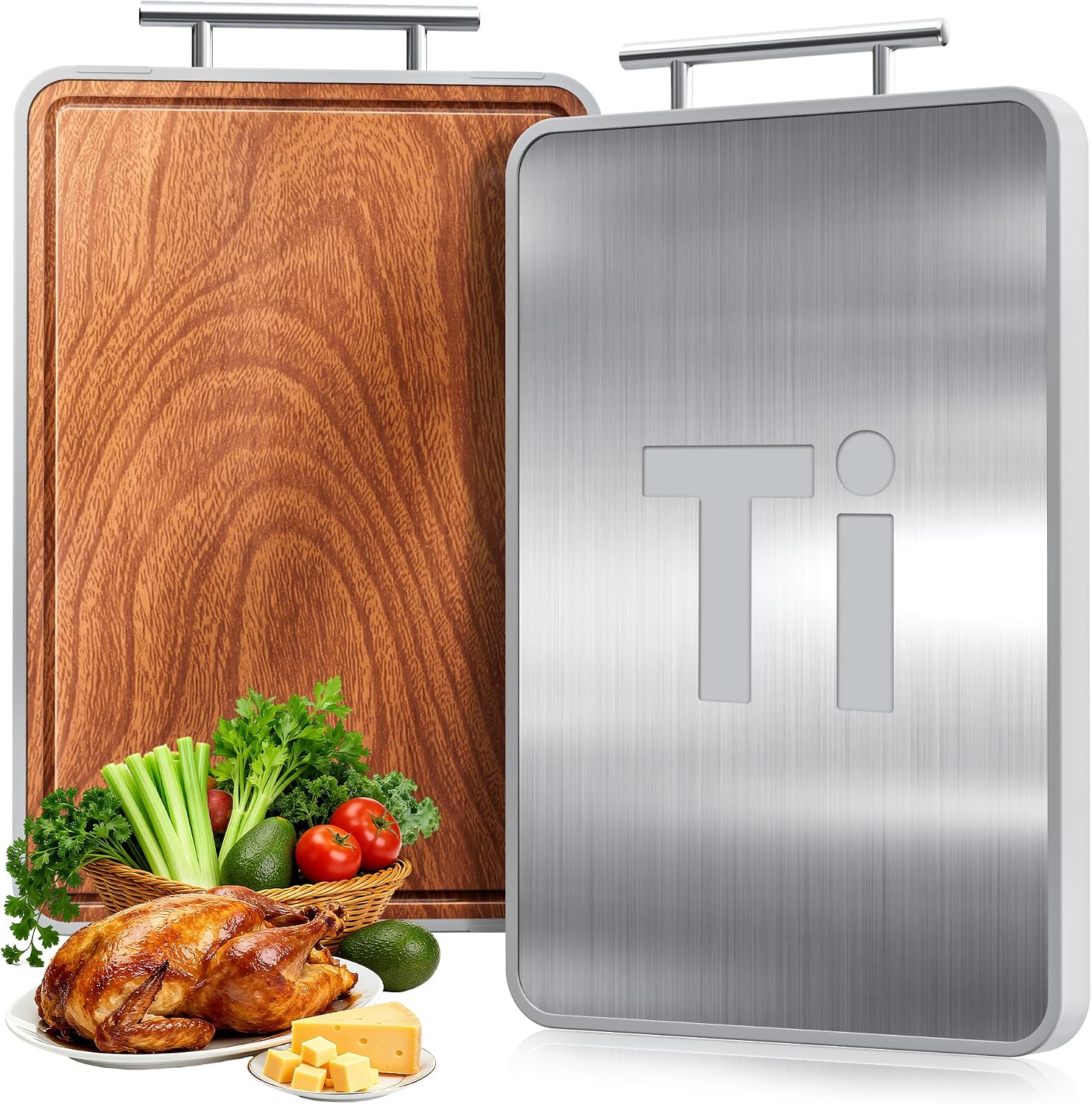 Kitchen Appliances Ideas - Taglieri in titanio per la cucina,