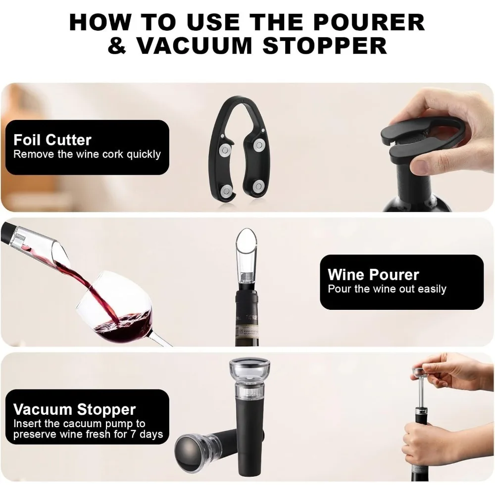 Set apribottiglie elettrico Ap - Wine Opener Electric recensione e prezzo