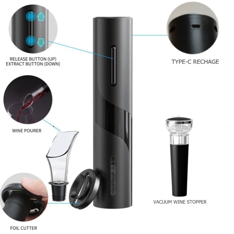 Cavatappi automatico elettrico - Wine Opener Electric recensione e prezzo
