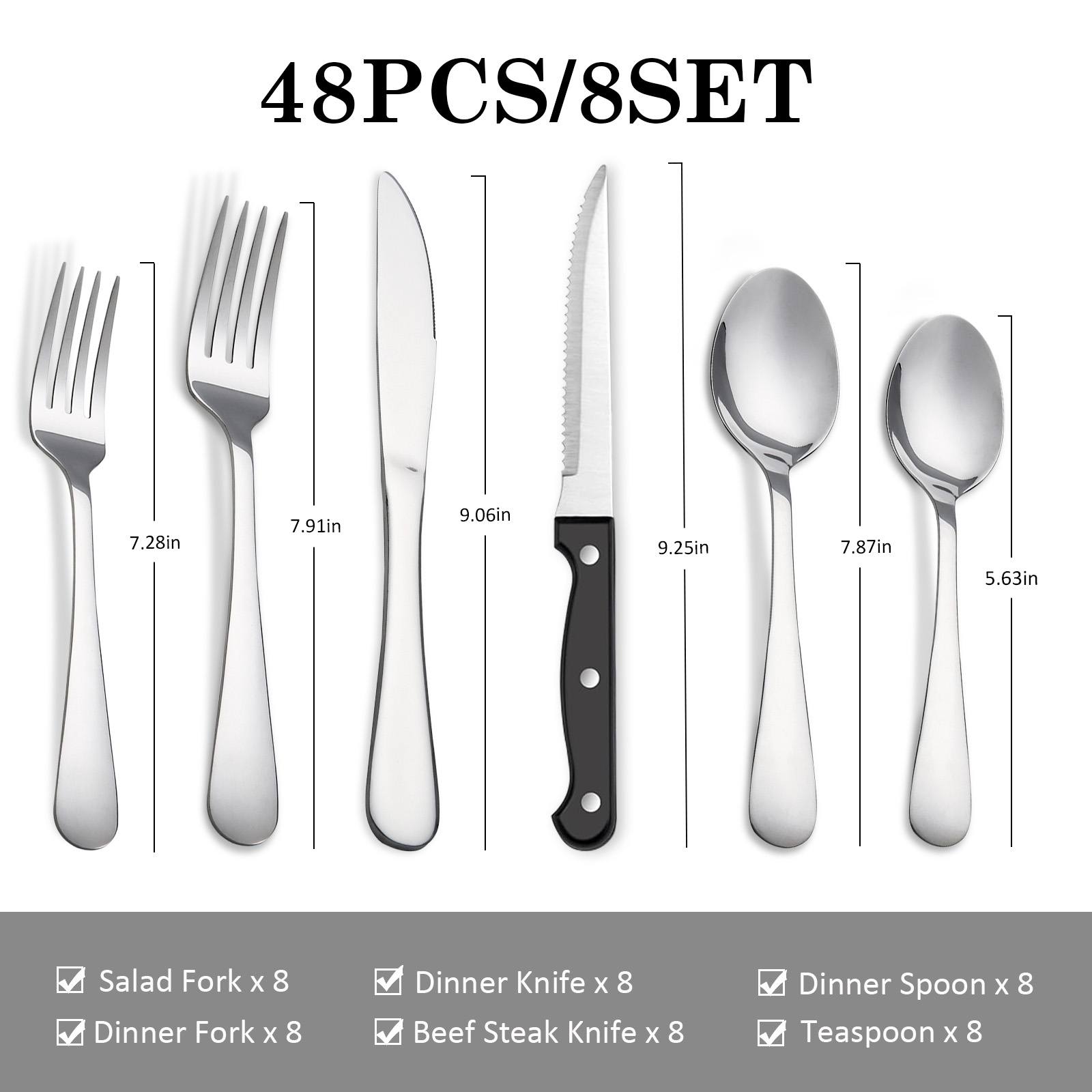 KOOMADE Set di posate in accia - Kitchen Appliances Combo recensione e prezzo